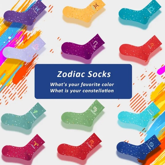Zodiac Socks - Picture 2 of 4